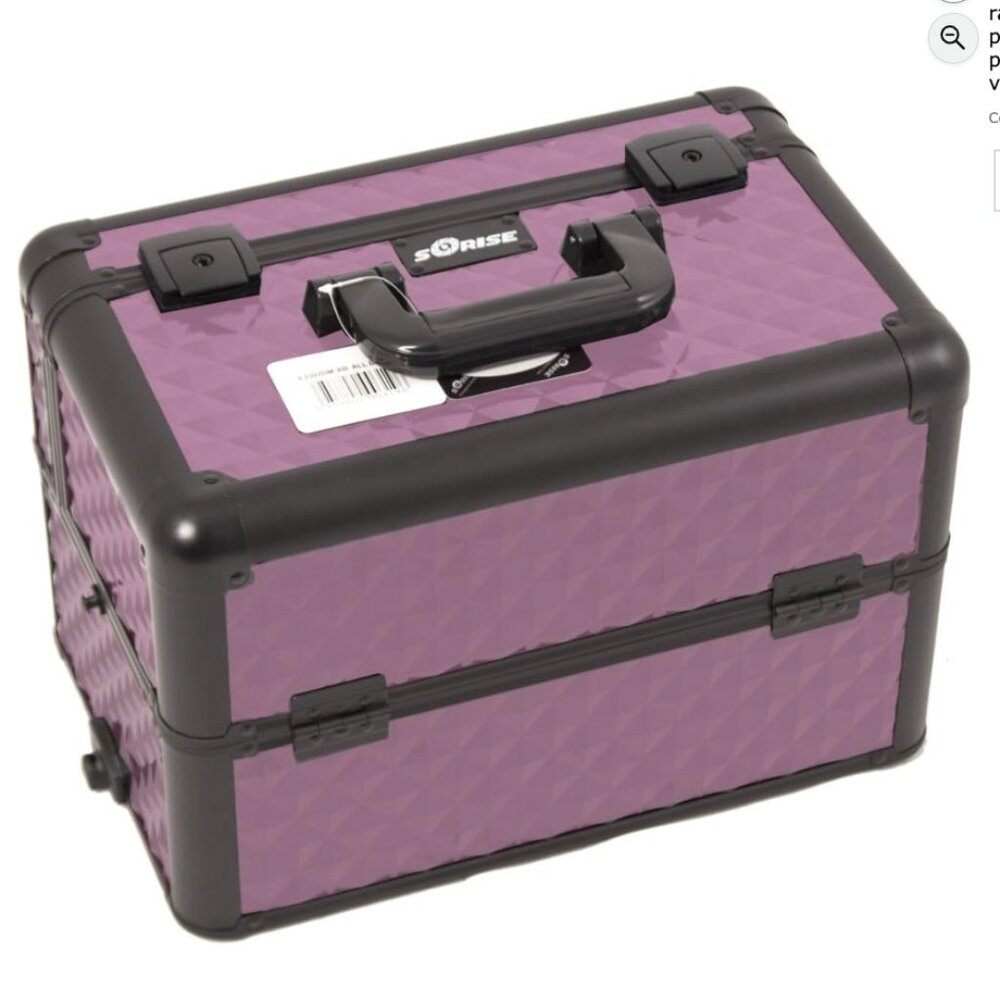 Professional‎ lock makeup organiser travel case